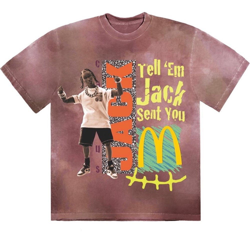 Travis Scott/McDonalds Cactus Jack Shirt, L, NWT